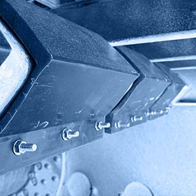 Protective elements for beams, crossbars and shafts